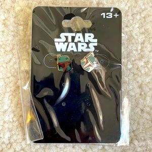 Star Wars Boba Fett Earrings- NWT